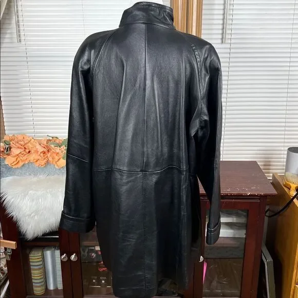 Pierce Arrow Leather Coat Size XXL - Picture 5 of 6